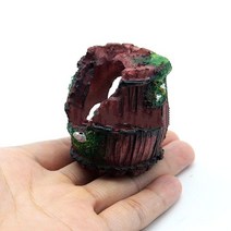 물멍 큐브 어항 하단섬프어항 자동청소어항새로운 도착 수족관 장식 중공 구멍 로그 트리 터널 동굴 물고기, 02 A_01 AS the picture