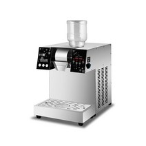 얼음 전기 빙수기 상업용 눈송이 제빙기 1200W 크러셔 한국 Bingsu 200Kg/24h 스노우 메이커 얼음 기계, 01 110V_06 JP_01 Water Cooling, 01 WHITE
