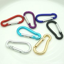 동서스토어 유광 컬러 마감 고리 장식- 키링 파라코드 재료-40mm 기본사이즈, 퍼플