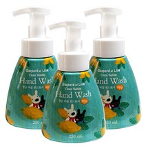 가스파드앤리사 항균 버블 핸드워시 레몬향, 3개, 250ml
