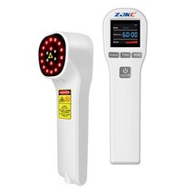 ZJKC 콜드 레이저 장비 무릎 손목 발 목 808nm LLLT 880mW, 02 화이트_02 EU 플러그