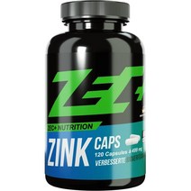독일직구 Zec + 아연 캡 할랄 아연 컴플리트 유기 가용성 120캡슐, 수량, 상세참조