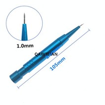 FUE-모발 트리트먼트 모낭 임플란트 펜 모발 이식 심기 헤어 도구, AE) 1.0mm, 05 1.0mm
