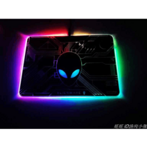 RGB 무선 충전 마우스 패드 게이밍 장 노트북 게임 PC, Alien 큰 머리 발광 일반 버전 매직 컬러
