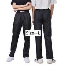 헤어캡 애완 동물 그루머 방수 작업복 가게 전단 붙지 않는 머리 위장 고양이 개 목욕 유니, black-trousers--L