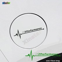 제네시스 튜닝 용품 현대 투싼 엘란트라 소나타 벡스터 트리톤 악센트 i10 i30 i20 코나 1 피스 N 성능 자동차 탱크 캡 스티커, 그린