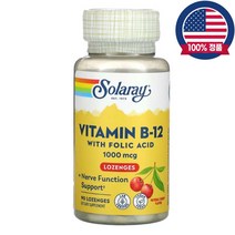 솔라레이 비타민B12 시오노코발라민 1000mcg Cyanocobalamin 90정, 1000mcg 90정