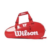 Wilson 윌슨 2019 슈퍼 투어 3 Comp 15PK 레드 테니스 배드민턴 가방 백팩 스몰 스테인
