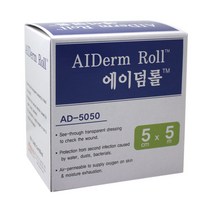 에버레이드 에이덤 롤 반창고(5cmx5m) 1개/투명드레싱/폴리우레탄점착필름