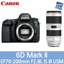 [캐논 정품] EOS 6D Mark ll / 렌즈 패키지/ED, 08 바디+EF 70-200 IS III USM