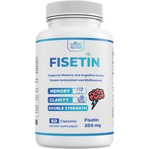로직뉴트라 피세틴 fisetin 200mg 60캡슐 x 1통, 60정, 1개
