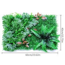 차폐휀스 담장공사 단독 주택 카페 담장 펜스 정원 마당 인공 잎 울타리 스크리닝 롤 uv 페이드 보호 개인 정보 보호 인공 울타리 벽 조경 비 울타리 패널, 0.6x0.4m