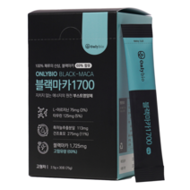 온리바이오 블랙마카1700 흑마늘 아르기닌 피로회복, 30포, 1.5g, 1개