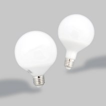 지니 LED 볼전구 12W, 전구색, 1개, 1개