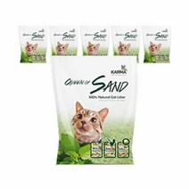 퀸오브샌드 두부 모래 녹차 3kg 1박스 6개입/고양이모래/고양이두부모래/두부모래/모래/배변용모래/고양이