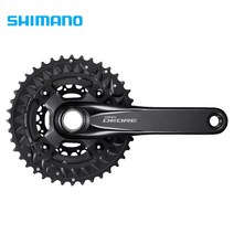 시마노 FC-M6000 데오레 MTB 자전거 크랭크 세트, 1개