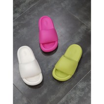 [오늘출발 BOO 부 마시멜로우 4cm 현석MD] 통굽키높이 경량 아쿠아슈즈 화이트 핫핑크 라임 비비드컬러감 가벼운 사무실 홈 집 회사 슬리퍼 출퇴근 내돈내산 리뷰 라운드슬리퍼