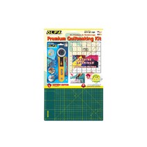퀼트패키지 퀼트 부자재 울파 커트 세트 커팅 매트 로터리커터 자 RTY-ST/QR
