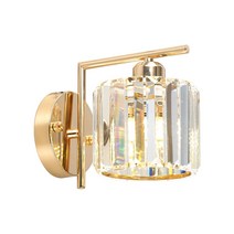 프리즘 벽등 크리스탈 조명, 쿠팡 사각_볼구 12W 하얀빛