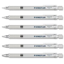 스테들러 제도샤프 925 25 0.3/0.5/0.7/0.9/1.3/2.0mm 필기용 실버, 03(0.3mm)