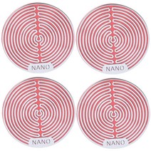 전자파 차단 스티커 전차스 Anti Radiation tor Shield EMF tion Mobile Cell Phone Stickers EMR Blocker fo 634EA 2, 12 B-Silver 4PCS, 4개
