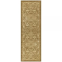 Maples Rugs Pelham 빈티지 러너 러그 미끄럼 방지 세탁 가능한 복도 입구 카펫 [미국산] 5.1 x 15.2c, 2 x 6