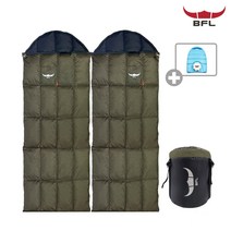 버팔로 덕다운 경량 침낭 세트 /온수 핫팩 증정