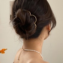 키메라제이 마들렌 메탈 올림머리 비녀 유핀 헤어핀 2color