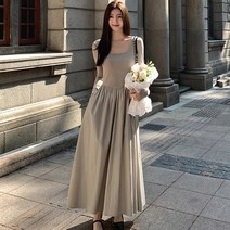 패션라인 BL9058_설번 원피스/프릴/쉬폰/롱원피스