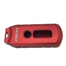 혼다 포르자 125 300 2017-2020 용 키 홀더 오토바이 3D 원격 제어 체인 케이스 커버, 03 빨간