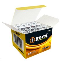 벡셀 알카라인 AA건전지, 60개입, 1박스