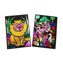 연아트 집콕놀이 포일아트 10종 5개 만들기 스티커 호일 매직 홀로그램, 02_포일아트_로켓