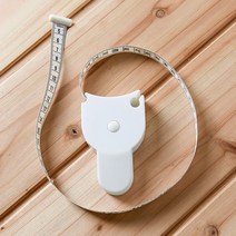 슬림미 허리둘레측정 피팅 다이어트 줄자 (화이트), 상세페이지 참조