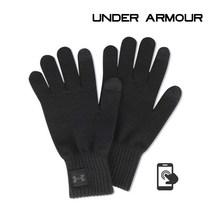 언더아머 글러브 하프타임 방한장갑 블랙 1373157-001