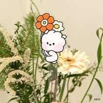 바보사랑 BT21 포토프롭 (해피플라워) 알제이(RJ).BT21, 알제이(RJ)