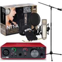 포커스라이트 스칼렛 솔로 3G x RODE NT1-A 마이크 패키지 1