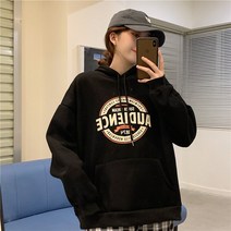로로스키니 여성 오버핏 후드티 기모 후드 집업 여자 롱 박시 티셔츠 맨투맨