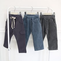 유아기모 바지(골덴&카고) 아기 아동 키즈 겨울