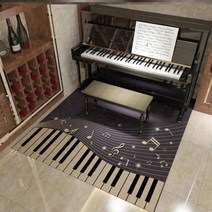 피아노 방진 패드 매트 아파트 방음공사 디지털 소음 흡음 층간 소음 물빨래 가능 장방형, A + 80x160cm