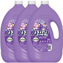 샤프란 구연산플러스 아로마브리즈 일반 섬유유연제 본품, 3100ml, 3개