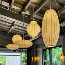 조지넬슨 버블램프 인테리어조명 식탁등 펜던트, 시가