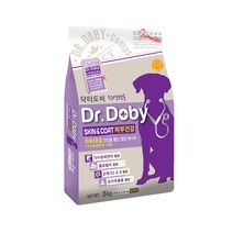 닥터도비 전연령 스킨앤코트 피부건강 건식사료, 연어, 5kg, 2개