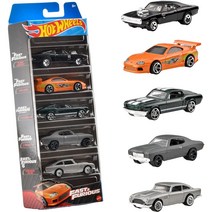 핫 휠 (Hot Wheels) 미니카 분노의 질주 5종 세트 HND08