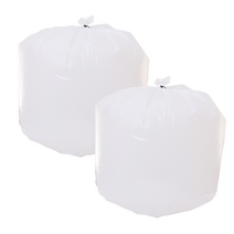 대박정리 쓰레기 분리수거 배접 비닐봉투 유백, 200매, 40L