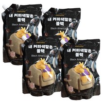 딜라페 블랙 아메리카노 1000ml x 4팩 델라페 편의점커피 Delaffe Pouch Coffee, 1개, 1ml