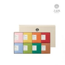 오설록 프리미엄 제주 티세트 8종 컬렉션 (각 5입) 선물용 쇼핑백 포함 녹차 영귤티 유채 꿀티 동백꽃티 난꽃향그린티 꿀배 우롱차 부케향티, 오설록 프리미엄 티 컬렉션 8종, 1세트