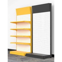 공구거치대 공구정리대 정비소 걸이대 타공보드 철물, 주황색 화이트보드단면93x37x200