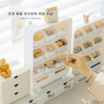 Mochae 책상미니서랍장 데스크오거나이저 정리함 사무용품 수납함 멀티박스 서랍형 책상정리함 데스크수납함, 1개, 흰색