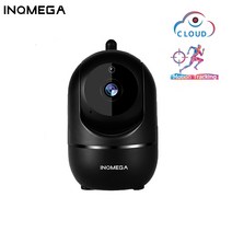 CCTV 현관 돔카메라 CCTV 펫 가정용 cctv 이글루캠 집안 캠 클라우드 무선 카메라 인간의 가정 보안 감시 네트워크 카메라의 지능형 자동 추적시시티비 외부 설치 강아지, 1080p-검정, 협력사, 영국 플러그