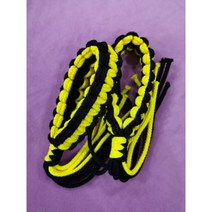 무에타이 머리띠 킥복싱 주짓수 그라운드완장 몽콘, XL, 검은색과 노란색 완장 3.0 cm